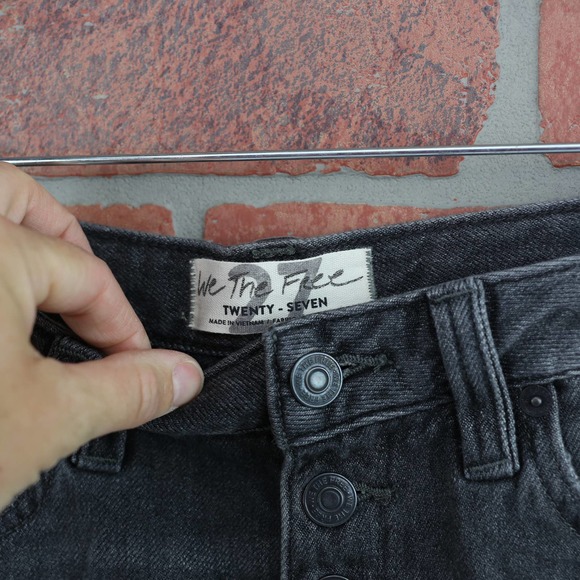 Free People Black Mambo Shorts 27 NWT - Picture 3 of 6